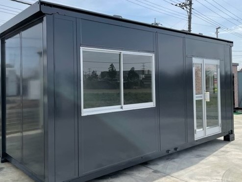メ-カ-整備★新品親子ドア FIX窓3枚★4坪ユニットハウス 三協54J プレハブ 仮設スーパーハウス 事務所 倉庫 埼玉 千葉 横浜 茨城 群馬 栃木